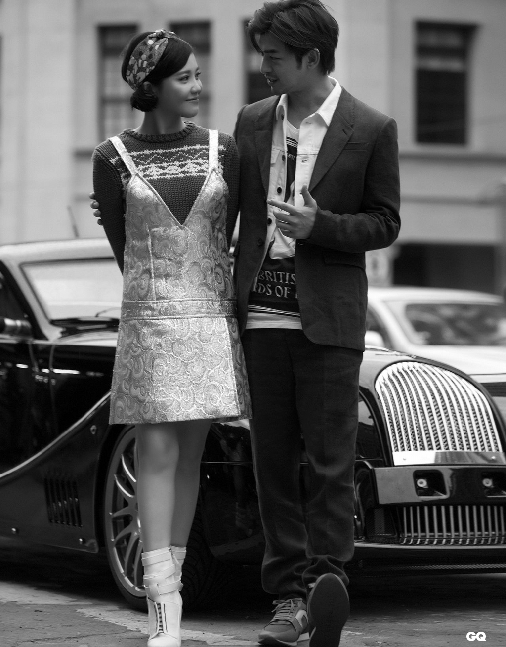 Bolin Chen and Yang Zi Shan’s vintage glamour for GQ Taiwan